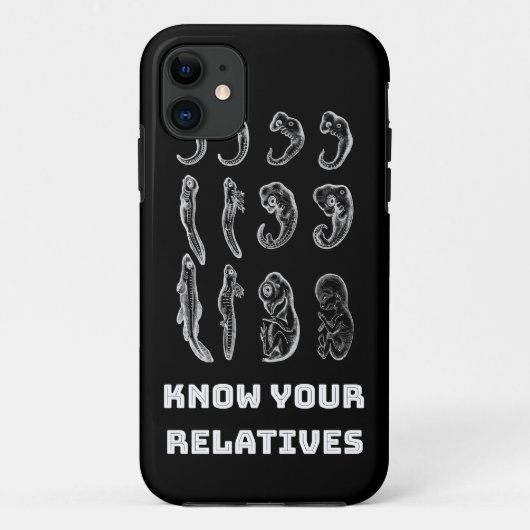 Evolution Embryogenese Case-Mate iPhone Hülle (Rückseite)