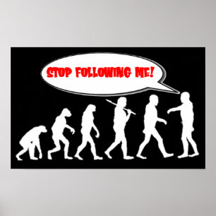 Evolution / Erstellungsstopp Poster