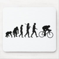 Evolution - Evolution von Mann Velo Radfahren