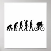 Evolution Fahrrad Poster (Vorne)