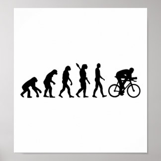 Evolution Fahrrad Poster
