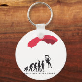 Evolution Fallschirm Schlüsselanhänger (Vorderseite)