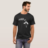Evolution Fallschirmspringen Paragliding T-Shirt (Vorne ganz)