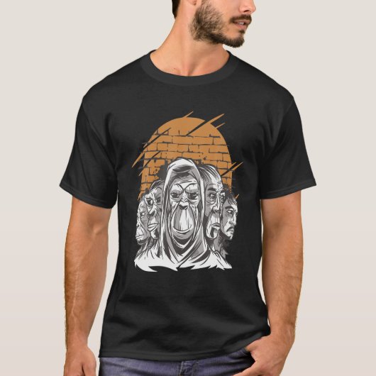 Evolution Fanart Novelty Design T-Shirt (Vorderseite)