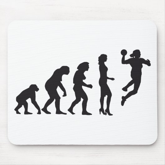 evolution female handball mousepad (Vorne)