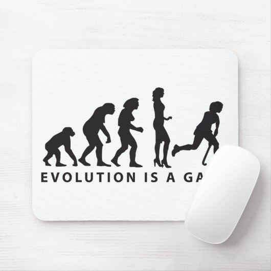 evolution female hockey mousepad (Mit Mouse)