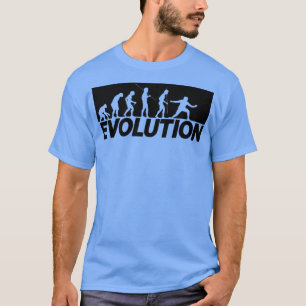 Evolution Fencing Duel Swordplay Lieben Foil Fence T-Shirt