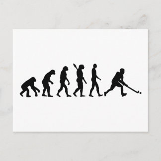 Evolution Field Hockey Postkarte