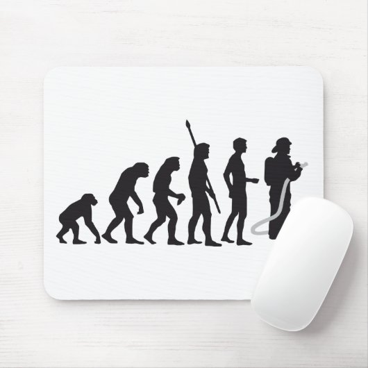 evolution firefighter mousepad (Mit Mouse)