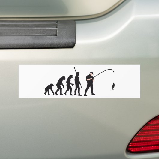 evolution fishing autoaufkleber (Auf Auto)