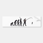 evolution fishing autoaufkleber (Vorne)