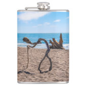 Evolution Flachmann (Vorderseite)