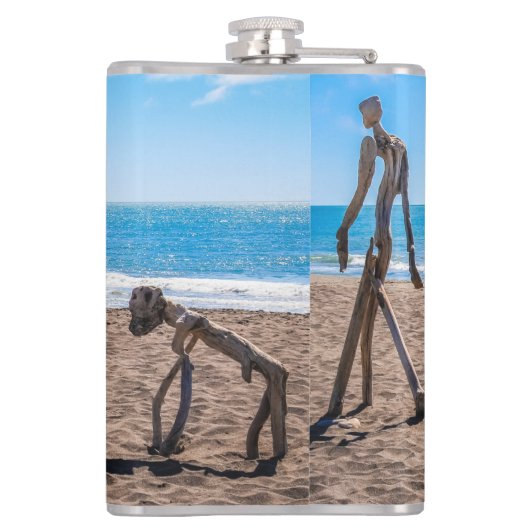 Evolution Flachmann (Rückseite)