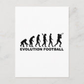 Evolution Football Postkarte (Vorderseite)