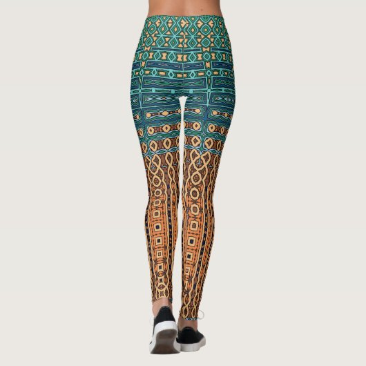 Evolution Frauen Leggings (Rückseite)
