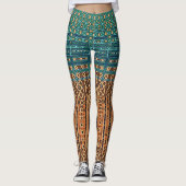 Evolution Frauen Leggings (Vorderseite)
