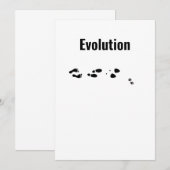 Evolution Frauen mit Katzen Hunde Erstes Weibliche Einladung (Vorne/Hinten)