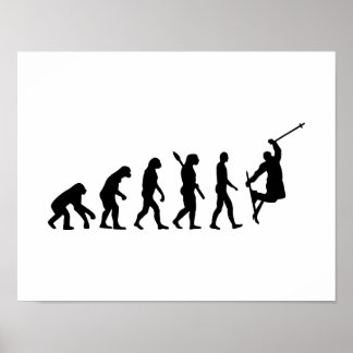 Evolution Freestyle Ski Poster