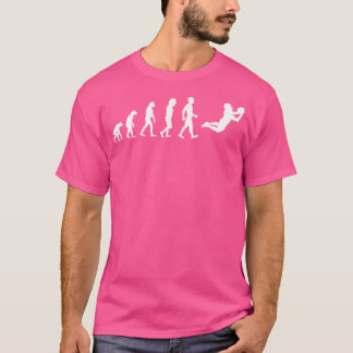 Evolution Funny American Football Player T-Shirt