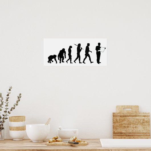 Evolution für die Quantitätsmessung des zivilen In Poster (Küche)