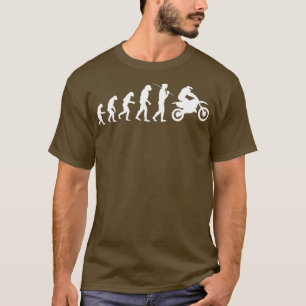 Evolution für jeden Motorradfahrer T-Shirt