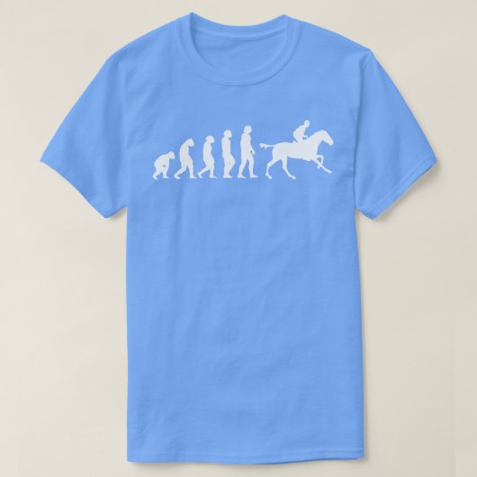 Evolution für Pferde T-Shirt (Design vorne)