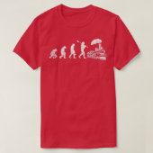 Evolution für Zugführer T-Shirt (Design vorne)