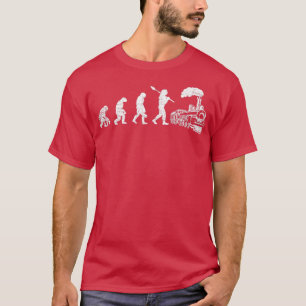 Evolution für Zugführer T-Shirt