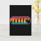 Evolution Gamer Computer Freak Geek Nerd Pc Game  Karte (Gelbe Blume)