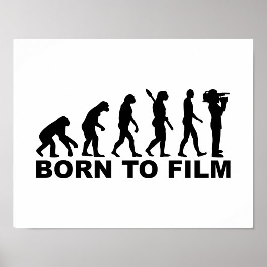Evolution Geboren Poster (Vorne)