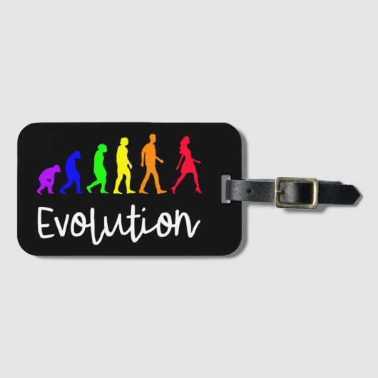 Evolution Gepäckanhänger (Vorderseite (Horizontal))