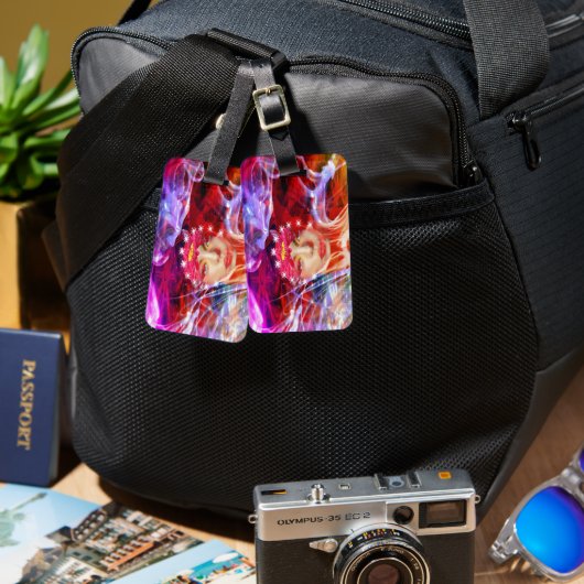 Evolution Gepäckmarke Gepäckanhänger (Vorderseite & Rückseite)