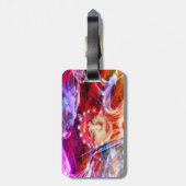 Evolution Gepäckmarke Gepäckanhänger (Rückseite vertikal)