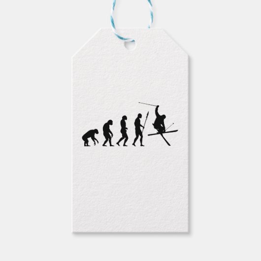 Evolution Geschenkanhänger (Vorderseite)