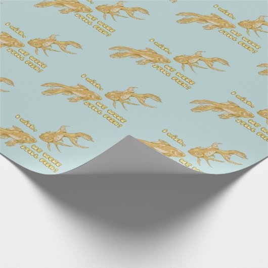 Evolution Geschenkpapier (Ecke)