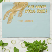 Evolution Geschirrtuch (Gefaltet)