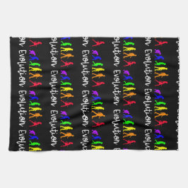 Evolution Geschirrtuch