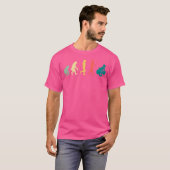 Evolution Gewicht Vintag T-Shirt (Vorne ganz)
