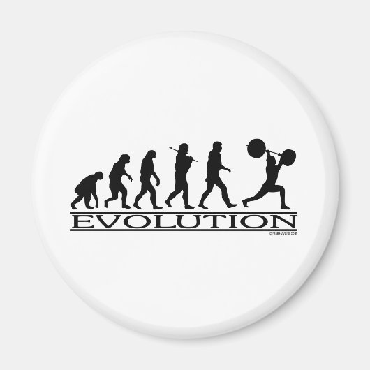 Evolution - Gewichtsabnahme Magnet (Vorne)