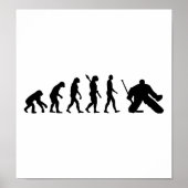 Evolution Goalie Hockey Poster (Vorne)