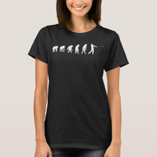 Evolution Golf Funny Golfer Spaß Golfplatz Golf Lo T-Shirt