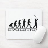 Evolution - Golf - Mann Mousepad (Mit Mouse)