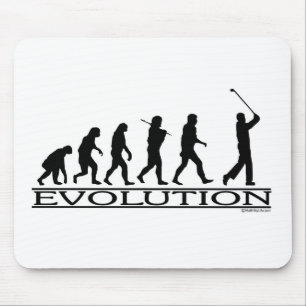 Evolution - Golf - Mann Mousepad