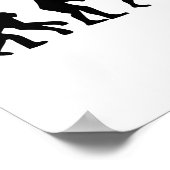 Evolution Golf Player Poster (Ecke)