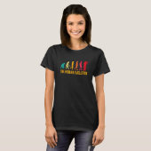 Evolution Grafik Dart Player Darts Dartboard Bull T-Shirt (Vorne ganz)