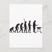 Evolution Grill Postkarte (Vorderseite)
