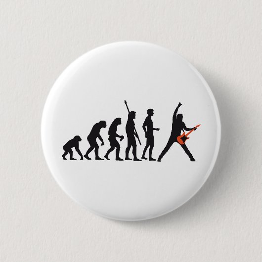 evolution guitar button (Vorderseite)