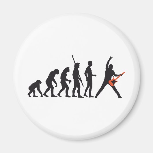 evolution guitar magnet (Vorne)