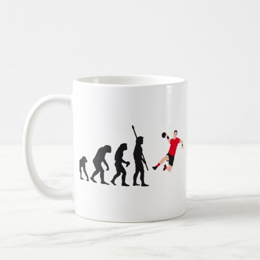 evolution handball kaffeetasse (Links)
