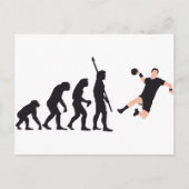 Evolution Handball Postkarte (Vorderseite)